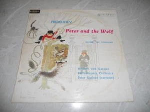 Prokofiev / Haydn Peter And The Wolf / Toy Symphony Karajan 1969 LP SAXO2375 EX - Picture 1 of 4