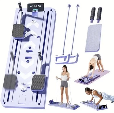 Máquina de Entrenamiento Premium 8 en 1 Multifunción Abdominales Tonificación Muscular Fuerza Central Foto 1 de 4