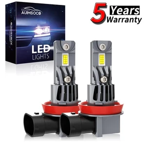 For Chevrolet Colorado 2015-2021 Pair H11 LED Headlight Kit Bulbs Low Beam 6500K - Picture 1 of 15