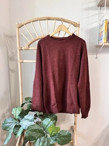 RM Williams Men’s 100% Wool Long Sleeve Knit Jumper Crew Neck Sweater Size XL - Picture 1 of 5