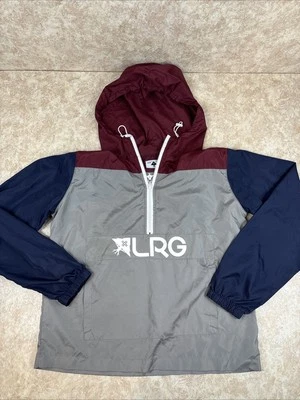 LRG Lifted Research Group Softshell Jacket Men's S Pullover 1/2 Zip Front Pocket - Image 1 of 4
