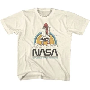 Kids NASA Exploring Space Circles Brands Shirt - Picture 1 of 2