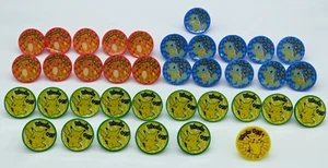VTG Lot of 27 Pokemon Plastic Cupcake Topper Ring Nintendo 1999 Bakery Crafts - Picture 1 of 9