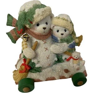 PELUCHES APRECIADOS - URSULA Y BERNARD - EN INVIERNO PODEMOS CONSTRUIR UN MUÑECO DE NIEVE - Imagen 1 de 6