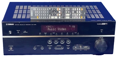 Yamaha RX-V475, 5.1 A/V Receiver, Bundled w/Remote-80Wx5-1080p-PreOwn-Great Cond - Image 1 of 4