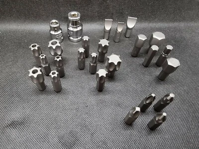 Vigor by Hazet - 26-tlg 5/16" Bitsatz Bitset mit 1/2 & 3/8 " Adapter Torx 40-70 - Bild 1 von 2