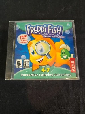 Atari Freddi Fish: The Case of the Haunted School House (Win/Mac) Sealed - Image 1 of 4