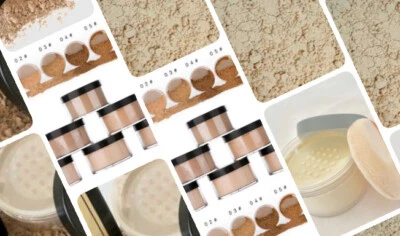 MULTI PACK-6 SHADES! Color Correction Loose Mineral Powder Foundation Makeup  - Image 1 of 4