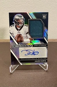2020 Obsidian JALEN HURTS RPA /150 Jersey Signatures Rookie Auto #222 Eagles RC - Picture 1 of 3