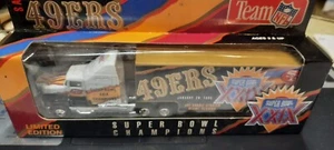 SAN FRANCISCO 49ERS SUPERBOWL CHAMPS 1995 HARD  FIND LQQK MATCHBOX  30 YEAR WOW - Picture 1 of 2