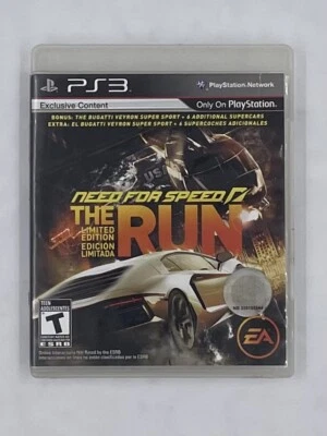 PlayStation 3 PS3 Need For Speed The Run Limited Edition Video Game 2011 - Image 1 of 3
