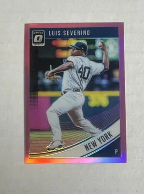 2018 Donruss Optic Pink #117 Luis Severino  - Image 1 of 2