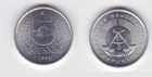 5 Pfennig Aluminium Münze DDR 1988 Stempelglanz (130427)