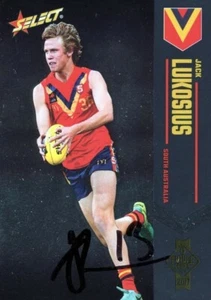Signed 2017 Gold Coast Suns AFL Select Future Force Rookie Card - Jack Lukosius - Picture 1 of 3