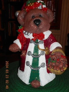 Boyd's Style Weihnachten Santa Bär Keramik Handarbeit (12" groß) - Bild 1 von 9