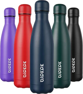17Oz Insulated Stainless Steel Water Bottles,Sports Water Bottles Keep Cold for - Picture 1 of 6