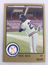 1988 Toledo Mud Hens-ProCards Minor League Baseball Card-Pete Rice