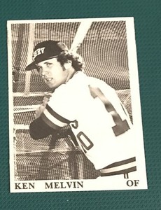 1975 TCMA Shreveport Captains KEN MELVIN