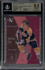 2012 Fleer Retro E-X 2001 Essential Credentials Future Bobby Orr /39 BGS 9.5