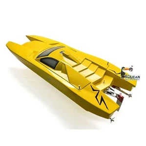 Electric Racing Monohull RC Ship Model E53 Fiber Glass PNP Boat Brushless Motor - Picture 1 of 8