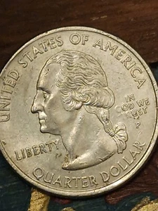 2, 2005-P Kansas State Quarter "IN GOD WE RUST" Strike Through Grease Error - Picture 1 of 3