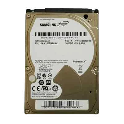 Samsung Seagate ST1000LM041 1TB 5400RPM SATA 2.5" HDD Laptop Notebook Hard Drive - Image 1 of 3