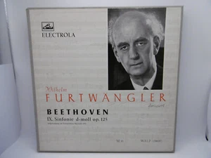 Beethoven IX 9 Sinfonie, Furtwangler HMV WALP 1286/87 Mono LP Bayrouth 1951 - Bild 1 von 10