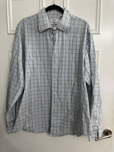 SAINT LAURENT (YSL) Camicia elegante uomo Yves Saint Laurent taglia XL camicia cotone a quadri ottime condizioni