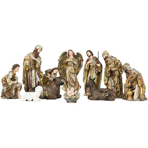 Nativity Scene Set 12 Inch 11 Piece Holy Family & Magi Nacimiento |12352| New