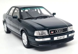 Otto 1/18 - Audi S2 Sedan Metallic Green 1993 Resin Scale Model Car - Picture 1 of 7