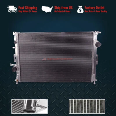 Aluminum Radiator for 2008-2018 Volvo V70 S80 S60 XC70 Land Rover LR2 XC60 V60 Foto 1 de 4