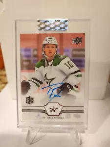 2020-21 Upper Deck Clear Cut Rookie Autos #CC-TD Ty Dellandrea RC - Picture 1 of 2
