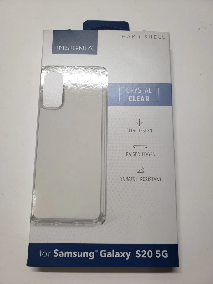 Insignia- Hard Shell Case for Samsung Galaxy S20 5g - Clear