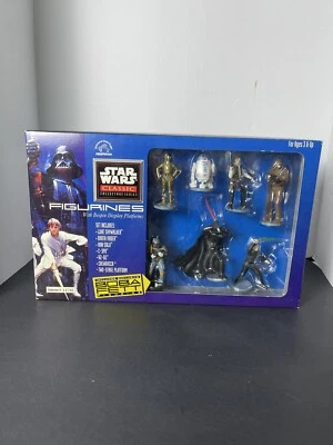 De Colección Star Wars 1995 Clásico Coleccionistas Serie Estatuillas Conjunto de 7 Juguetes de Aplauso Foto 1 de 4