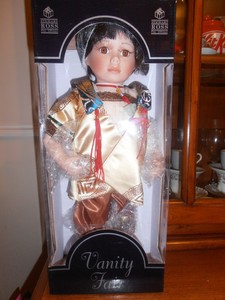 vanity fair porcelain doll collection