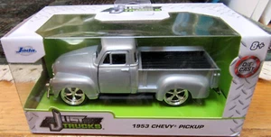 BRAND NEW "JADA" 2024~ *JUST TRUCKS* (1953 SILVER CHEVY PICKUP TRUCK) 1:32 SCALE - Picture 1 of 8