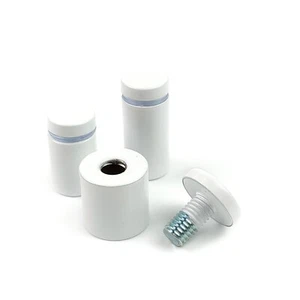 Stainless Steel Standoff Fixings | Bolts | Mount | Stand Off | WHITE - Picture 1 of 5