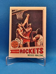 Moses Malone 1977-78 Topps #124 Houston Rockets - Picture 1 of 2