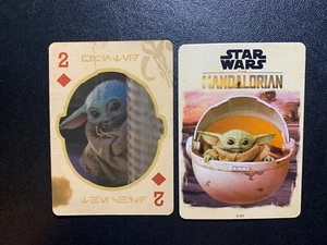 Tausch Spielkarte Star Wars The Mandalorian Two of Diamonds - Bild 1 von 2