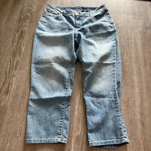 Bandolino Y2K Denim Womens Capri Pants - Size 4 Seline - Picture 1 of 6