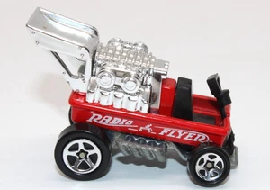 VTG Hot Wheels 1996 Radio Flyer Wagon #827 Die Cast Customized Wagon Red - Picture 1 of 6