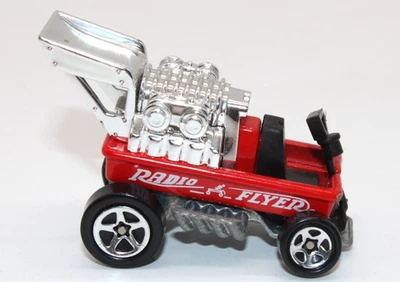 VTG Hot Wheels 1996 Radio Flyer Wagon #827 Die Cast Customized Wagon Red - Image 1 of 4