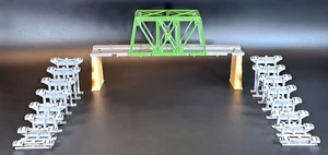 Hornby R.657 - Calibre OO - Puente de viga y soportes de pista - Imagen 1 de 8