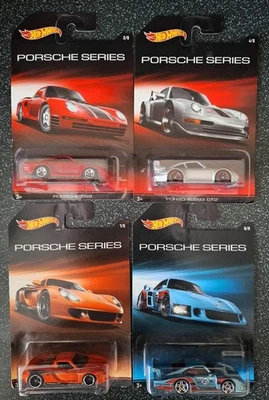 Hot Wheels Porsche Series - lot of 4 cars from 8, Check listing for info. - image 1 of 4