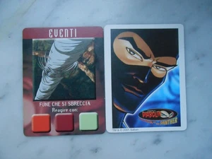 CARTA DIABOLIK TRACK OF TE PANTHER-SERIE EVENTI-FUNE CHE SI SBRECCIA - Picture 1 of 1