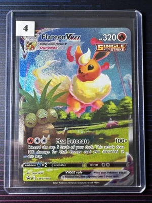 Flareon VMAX Swsh180 Swsh: Sword & Shield Promo Cards Holo Lot:#4 - Image 1 of 4