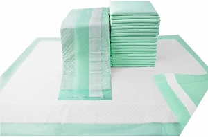 Betteinlagen mit Klebestreifen 30 Zoll x 36 Zoll Einweg-Unterlagen extra groß dicker - Bild 1 von 12
