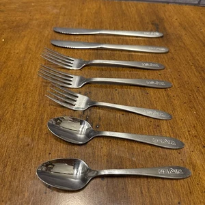 US AIR   ALL-AMERICAN STAINLESS by ONEIDA (lot of 7) - Picture 1 of 7