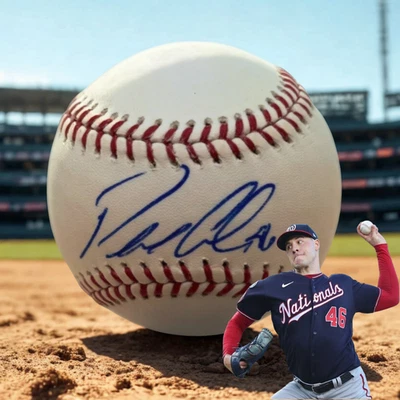 Patrick Corbin Signed ROMLB Baseball Washington Nationals 2X All Star & WS Champ - Image 1 of 4