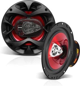 BOSS Audio Systems CH6530 Chaos Series 6.5 Inch Car Door Speakers - 300 Red - Picture 1 of 6